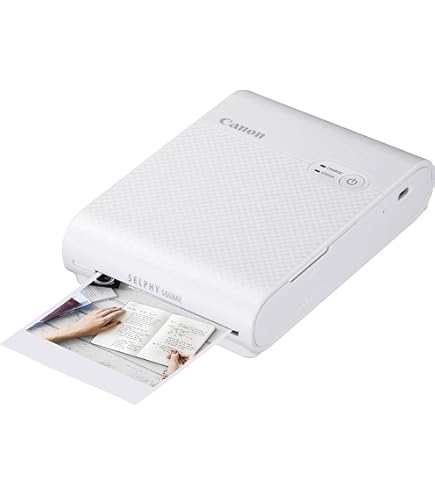 Canon Selphy ES30 Compact Photo Printer (White) (2676B001